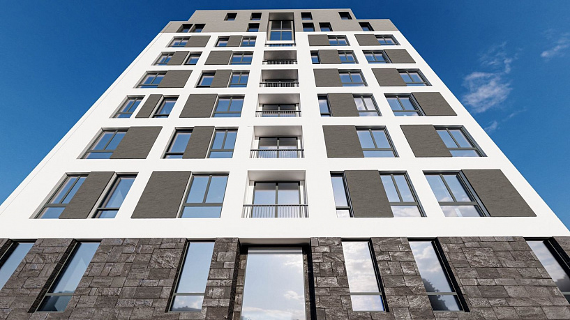Neues modernes Gebäude in Bar mit Wohnungen von 44,50 m2 bis 80,40 m2